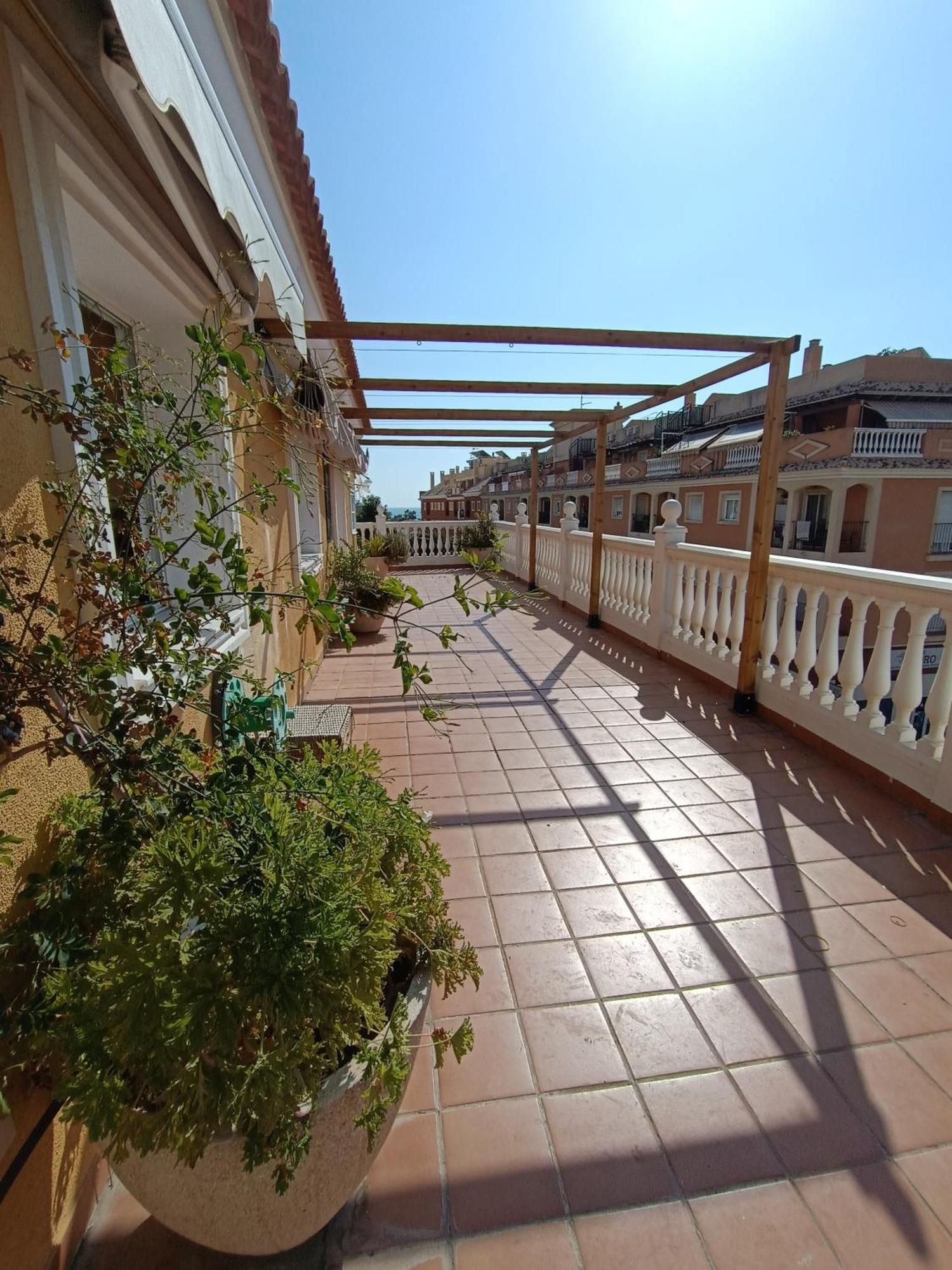 Lovely Penthouse In Front Of The Beach With Free Parking Málaga Buitenkant foto